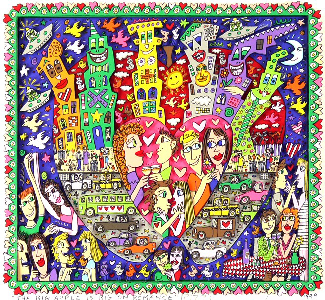 The big apple is big on romance（ザ ビッグ アップル イズ ビッグ 