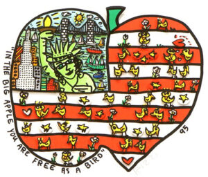 ジェームス　リジィ　IN THE BIG APPLE YOU ARE FREE AS A BIRD