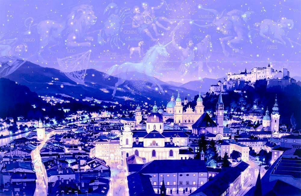 笹倉鉄平　スターアトラス 北星図