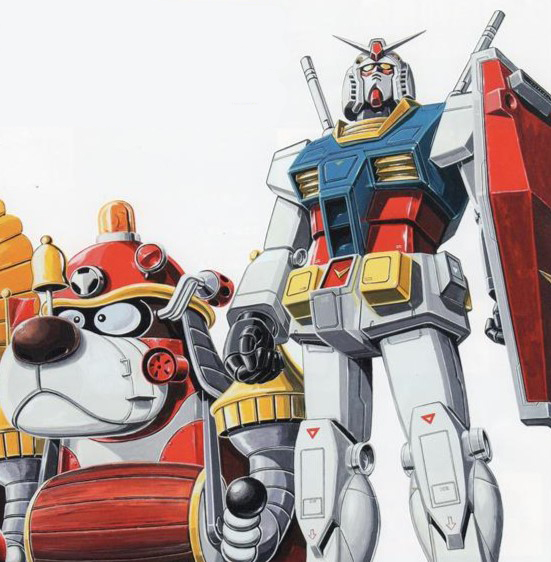 『大河原邦男　おおかわら くにお』好敵手～機動戦士ガンダム