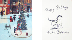 ドラクロワ　もうすぐクリスマス Trimming the Tree