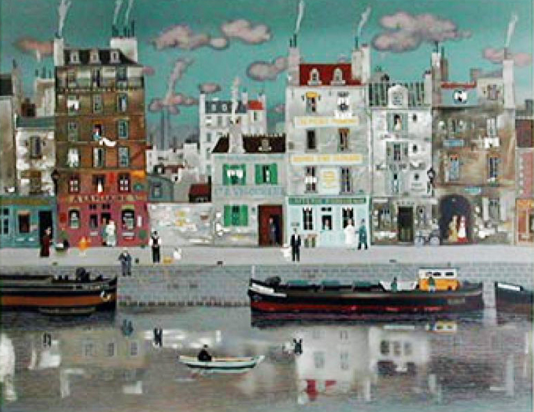 ドラクロワ　運河