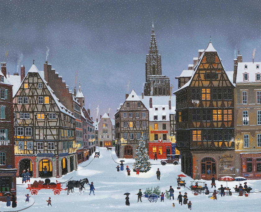 ミッシェルドラクロワ　ストラスブルグのクリスマス