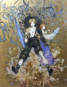 天野喜孝 FF10『WATER WARRIOR』