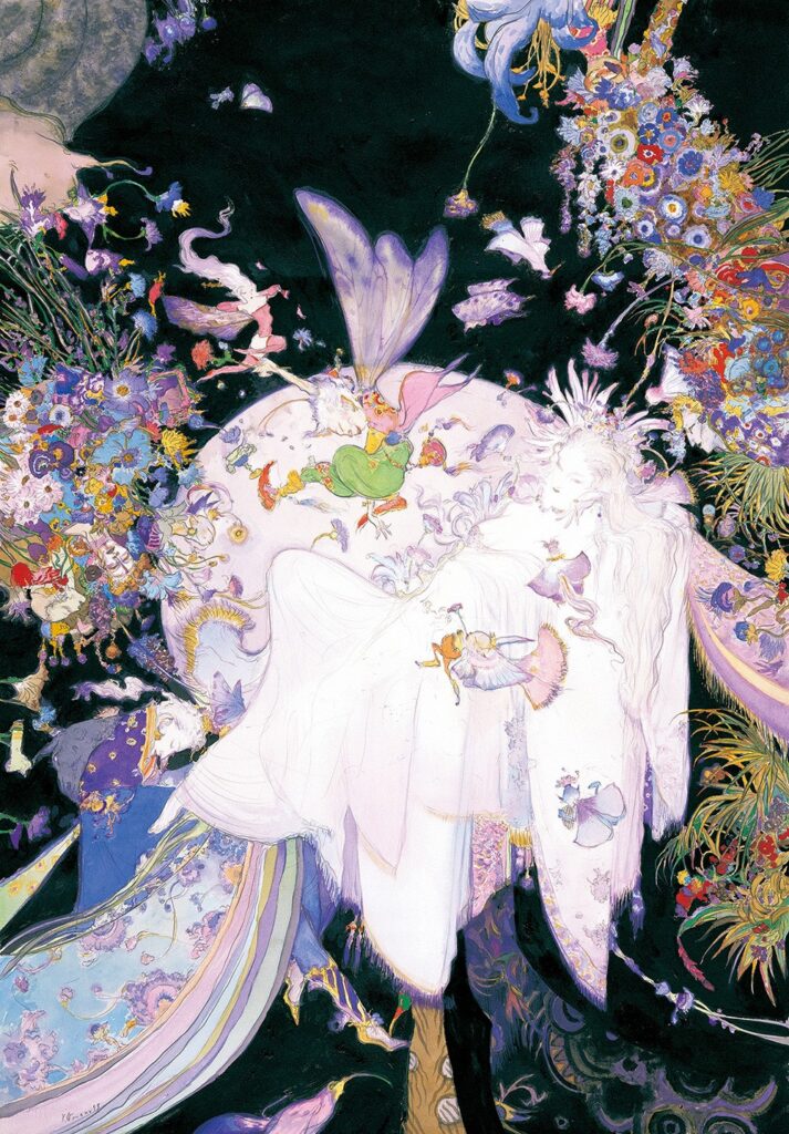 天野喜孝　ティターニア　titania