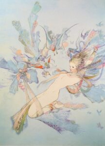 天野喜孝　光の沙璃那