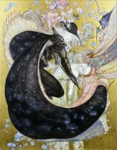 天野喜孝　花の乱舞