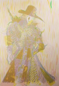 天野喜孝『色幻-プリズム-』リトグラフ