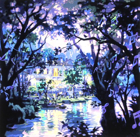 笹倉鉄平　ヴァイオリンの森にて