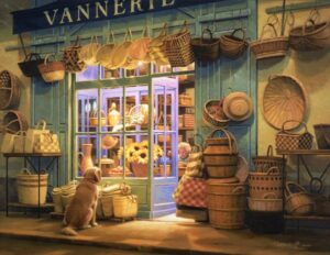 笹倉鉄平　手作り籠の店　vannerie