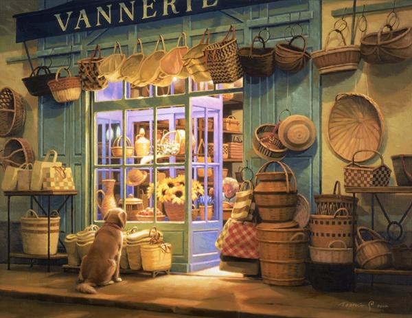 笹倉鉄平　手作り籠の店　vannerie