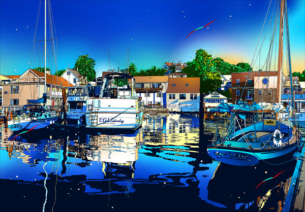 鈴木英人　あの頃の二人