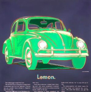 アンディ・ウォーホル　フォルクスワーゲン