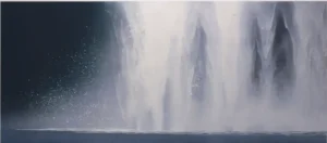 ウォーターフォールⅣ　リトグラフ