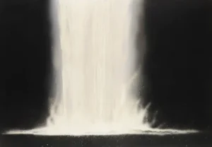 ウォーターフォールオンプリント #4　アクアチント