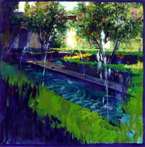 リャド　アルハンブラ : 王妃の中庭　 (リャド 本人サイン）