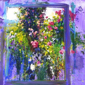 リャド　ジヴェルニーの薔薇(リャド 本人サイン）