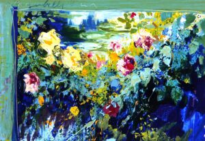 リャド　バガテルの薔薇 Flores de bagatelle（夫人サイン）