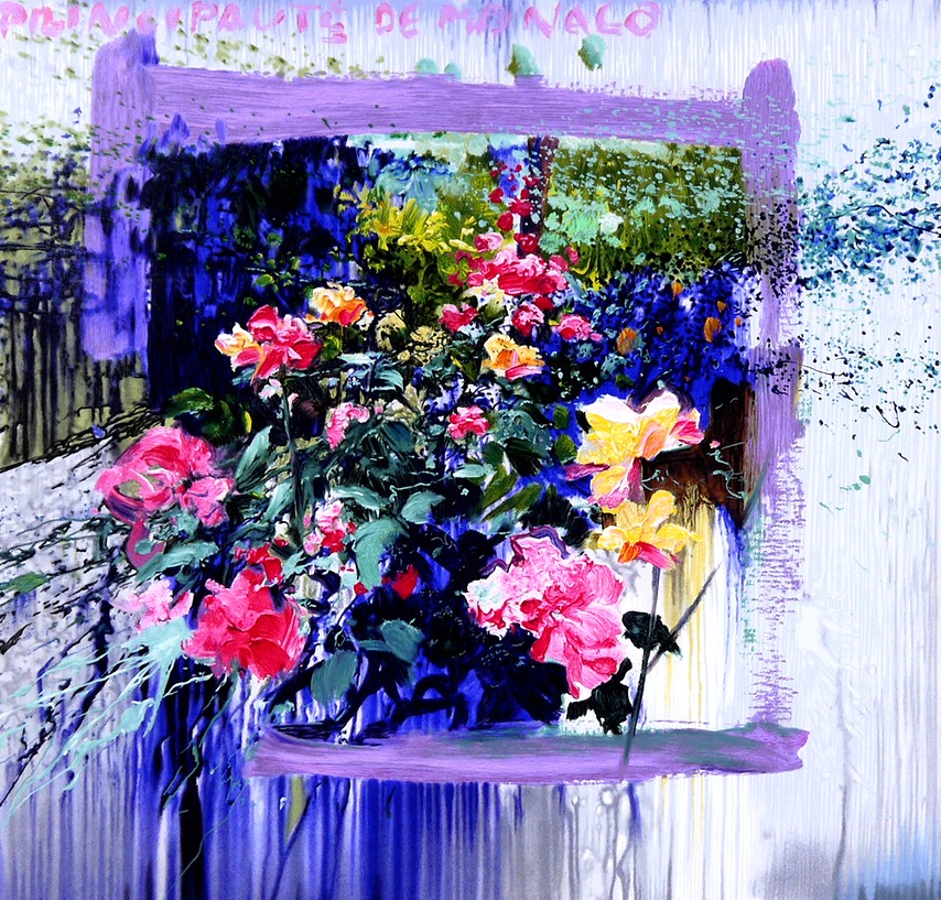 リャド　モナコの薔薇（夫人サイン）