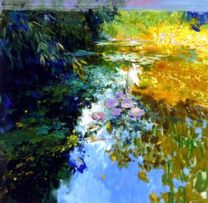 リャド　黄金の池　（夫人サイン）