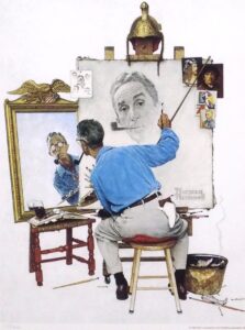 ロックウェル　トリプルポートレイト