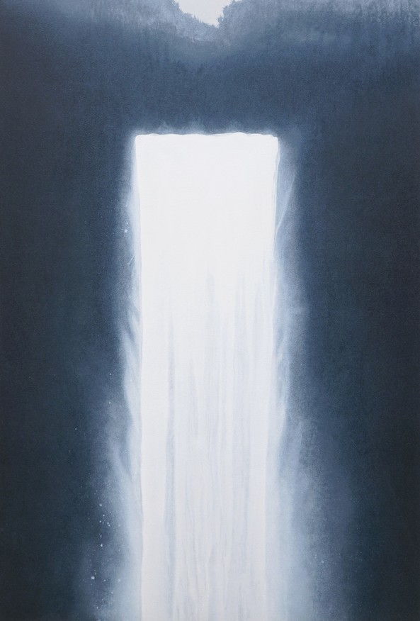 千住博　ウォーターフォールオンリトグラフ＃Ⅱ