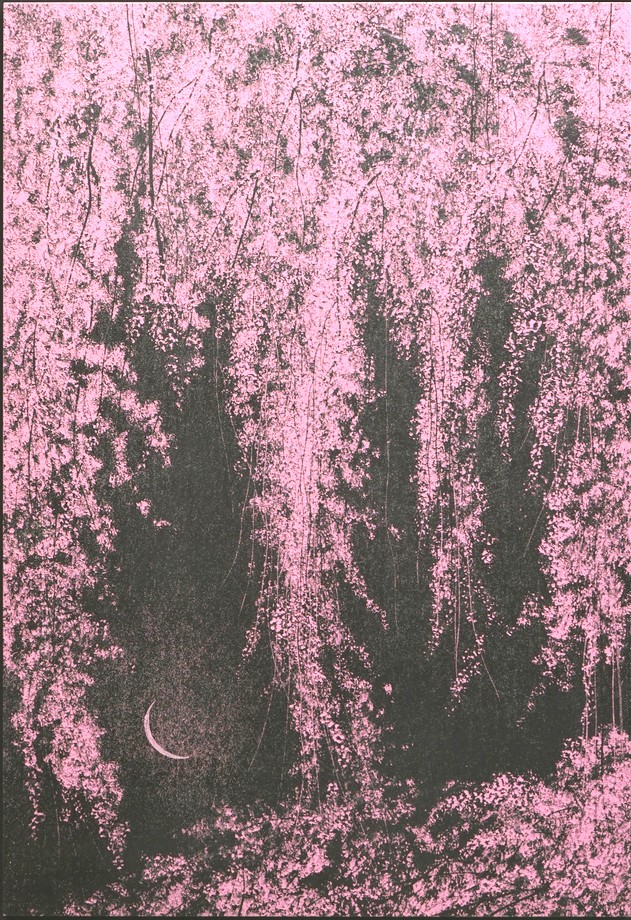 千住博　メタルサクラ＃2