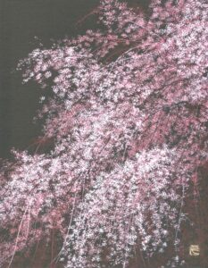 千住博　桜