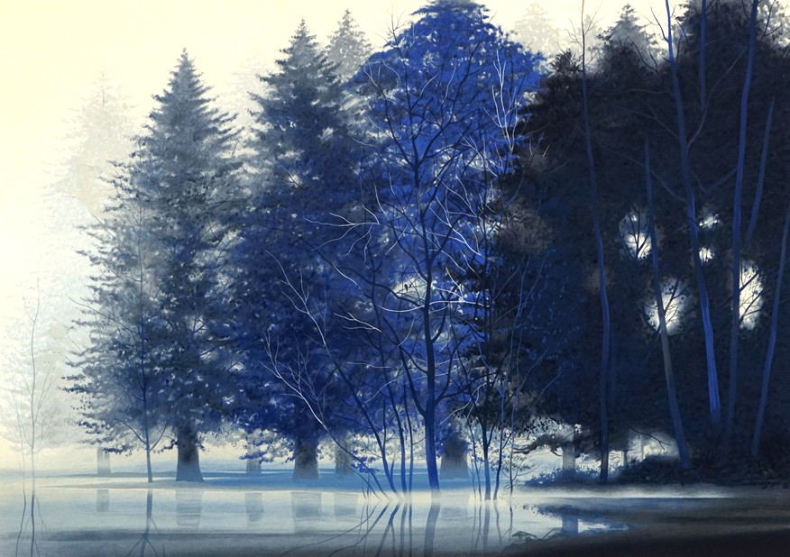 千住博　水の森