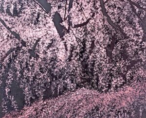 千住博　満開の瀧桜