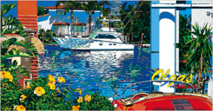 鈴木英人　マイアミの碧い運河