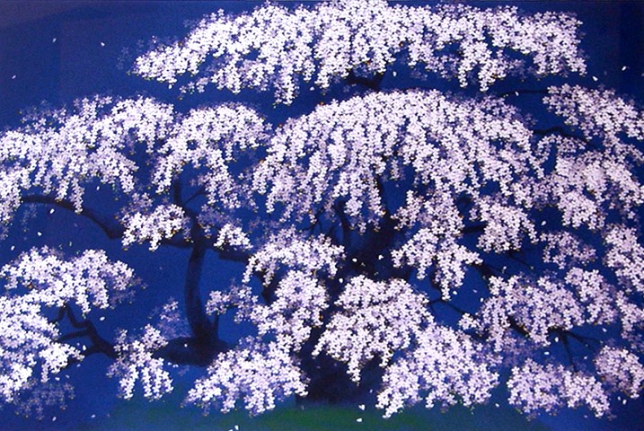 静夜 三春の瀧桜 2001 | アトリエケチャップ