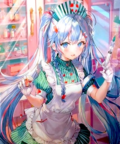 ももこ お注射の時間ですよ