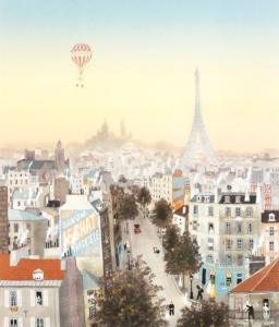 ドラクロワ　赤い気球 Le Ballon Jeune