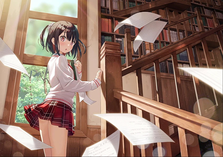 詩的な図書館