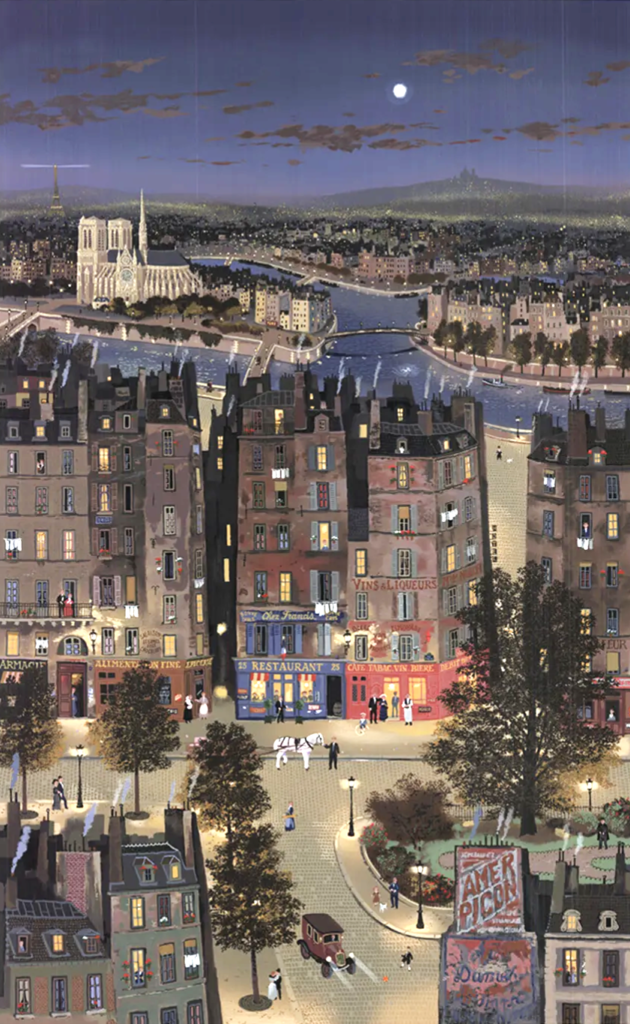 夜のパリParis at Night, 1994シルク